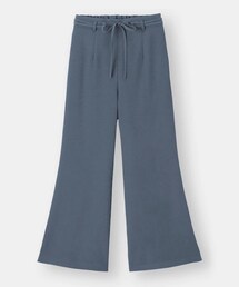 GU | ベルデッドハイウエストワイドフレアパンツ(パンツ)