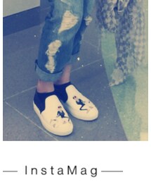 KARL LAGERFELD | モカシン/デッキシューズ