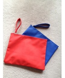 FREE'S MART | 仕分けポーチw(クラッチバッグ)