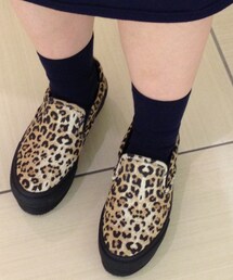 Heather | ヒョウ柄スリッポン
(スニーカー)