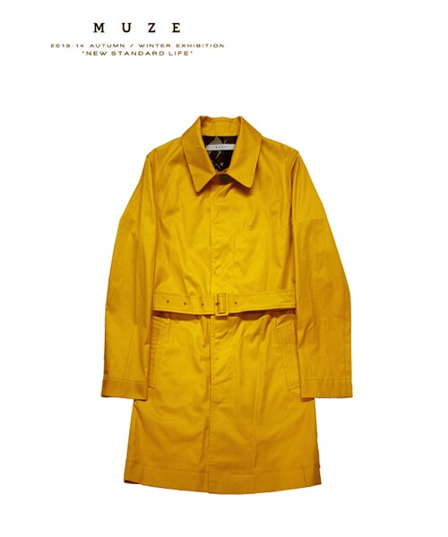 SIVA0516｜MUZEのステンカラーコートを使ったコーディネート - WEAR