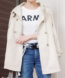 Rouge vif | トレンチコート