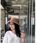 ANNA SUI(アナスイ)の「帽子(サンバイザー)」