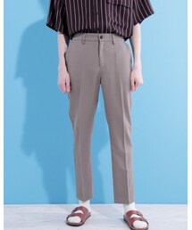 EMMA CLOTHES | TRストレッチスリムテーパードスラックス(スラックス)