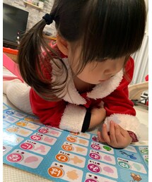 もらったペタペタ🎁に夢中🤓✍️ | おもちゃ