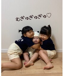 3人で👧🏻👶🏻👧🏻💗 | その他