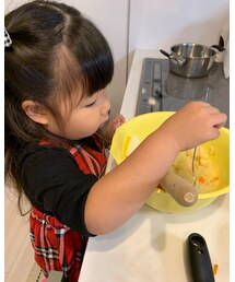 ここのためにご飯お手伝いするねぇね💗 | その他