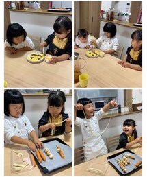 お料理お手伝い❤️ | エプロン