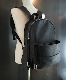 SILENT DAMIR DOMA | Wax leather backpack(バックパック/リュック)