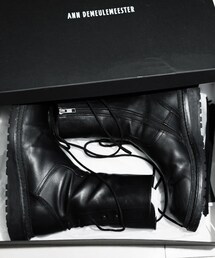Ann DEMEULEMEESTER | back lace boot(ブーツ)