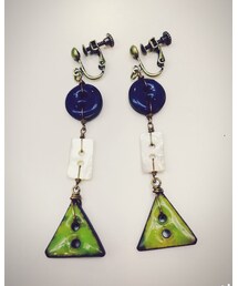 ボタンイヤリング✨ | イヤリング