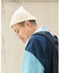 no brand(ノーブランド)の「帽子(ニットキャップ/ビーニー)」