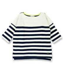 BRANSHES | ビックシルエットボーダー7分袖Tシャツ(Tシャツ/カットソー)