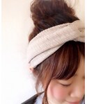 3coins(3coins)の「ヘアアクセサリー(ヘアバンド)」