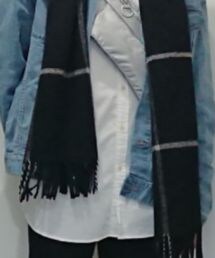 UNIQLO | フランネルスタンドカラーシャツ(シャツ/ブラウス)