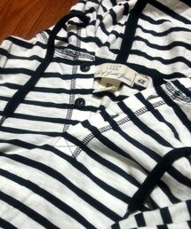 H&M | ボーダーT(Tシャツ/カットソー)