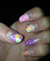 花柄ネイル(その他)