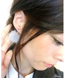 ファーピアス | ピアス（両耳用）