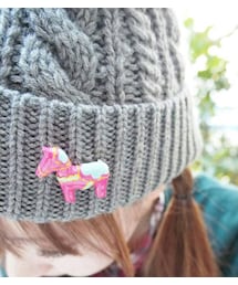 collectionneur | ピンクの馬☺︎(ブローチ/コサージュ)