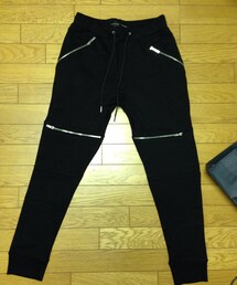 ZARA | スウェットバイカーパンツ(その他パンツ)