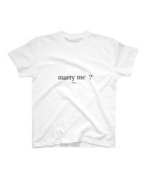 Marry me | 🛒インスタnorimami＿were→dmへ🤎(Tシャツ/カットソー)
