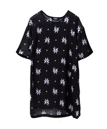 HUPOT | LAMB TSHIRT/BLACK(Tシャツ/カットソー)