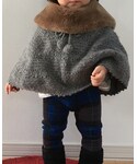 Handmade(ハンドメイド)の「ジャケット/アウター(ポンチョ)」