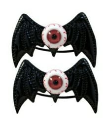 KREEPSVILLE 666 | BATTY EYE BOW BANDS BLACK

(ヘアゴム)