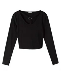 Amazon | ハーネス風カットソー(Tシャツ/カットソー)