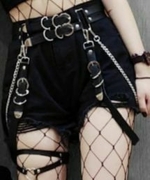 Amazon | ダメージショートパンツ(その他パンツ)