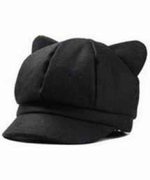 Amazon | 猫耳キャスケット(キャスケット)