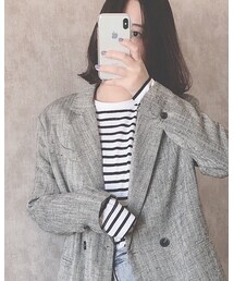 条纹T | Tシャツ/カットソー