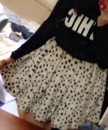 onespo | レオパード柄ファースカート(スカート)