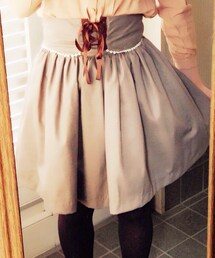 Romantic Standard | グレー編み上げスカート(スカート)