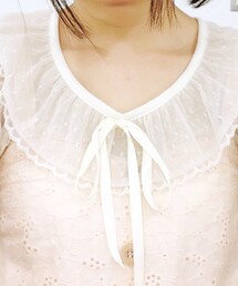 F i.n.t | fi.n.t チュールレースカットソー(Tシャツ/カットソー)