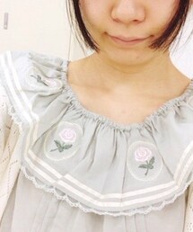 an another angelus | カメオ刺繍ブラウス(シャツ/ブラウス)