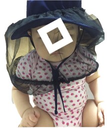 ベルメゾン | 虫除けネットつきw(帽子)