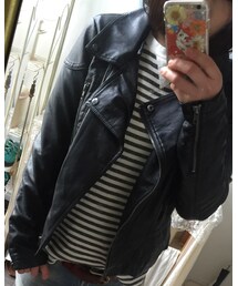 ZARA | ライダースジャケット