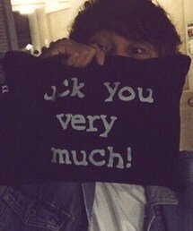 Deviluse | fuck you very much(クラッチバッグ)