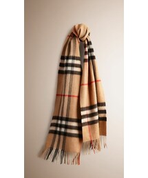 BURBERRY | クラシック・カシミアスカーフ・イン・ヘリテージチェック(マフラー)