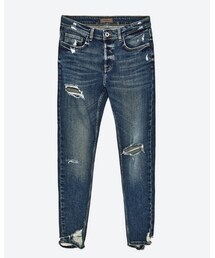ZARA | damage skinny denim(デニムパンツ)