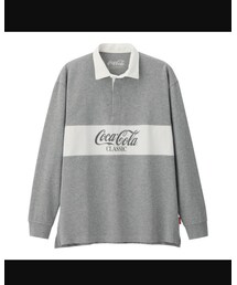 GU | コカコーラ ラガーシャツ(シャツ/ブラウス)