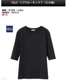 GU | Tシャツ/カットソー