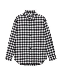 GU | フランネルシャツ(ブロックチェック)¥1,490+税(シャツ/ブラウス)
