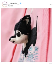 doublet | PUPPET ANIMAL EMBROIDERY T-SHIRT(パーカー)