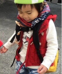 DENIM DUNGAREE | ミッキースヌードフードパーカー(パーカー)