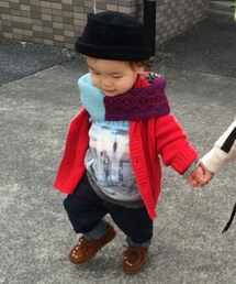 OLD NAVY | 赤カーデ(カーディガン/ボレロ)