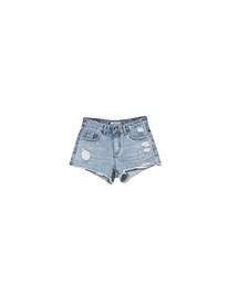 BAGAZIMURI | ヴィンテージ風デニムショートパンツ(デニムパンツ)