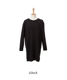 シンプル＆モダンルーズフィットワンピース(ワンピース)