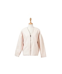 ノーカラーVネックジャケット(ノーカラージャケット)